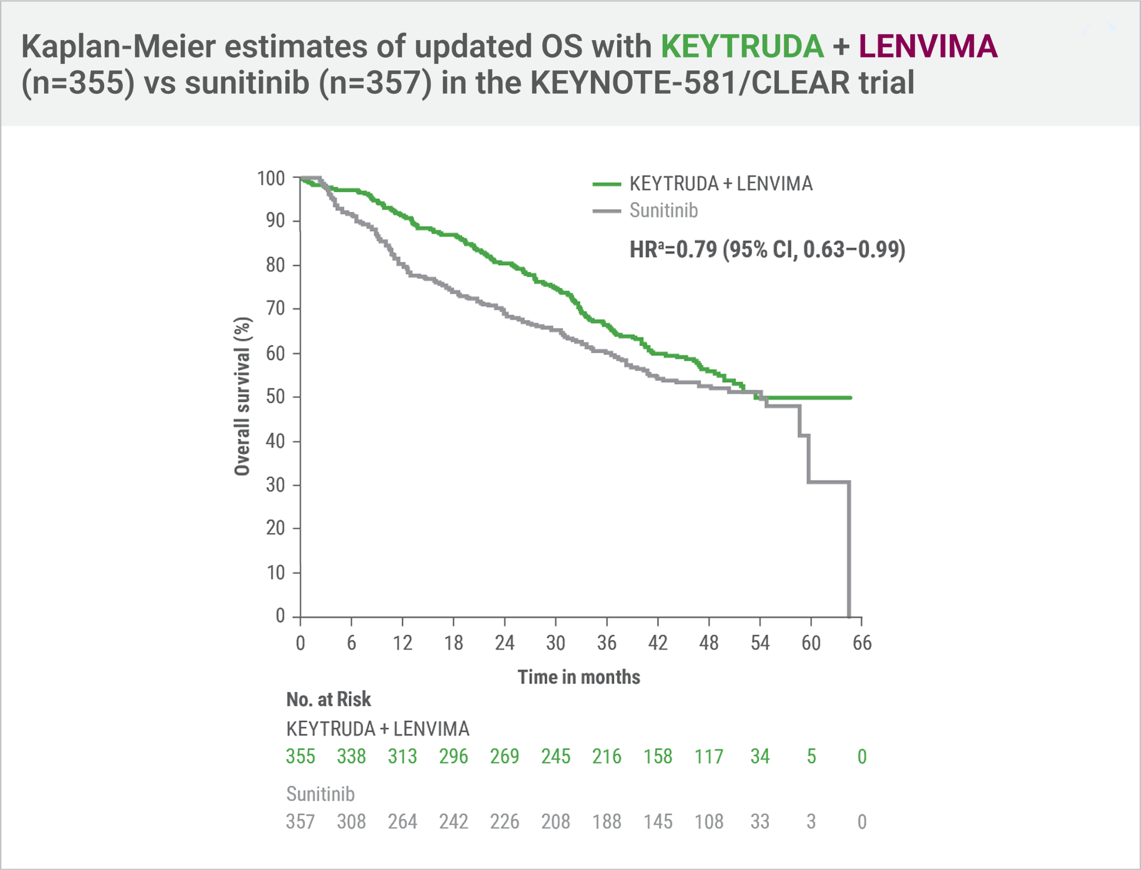 Kaplan Meier OS Graph