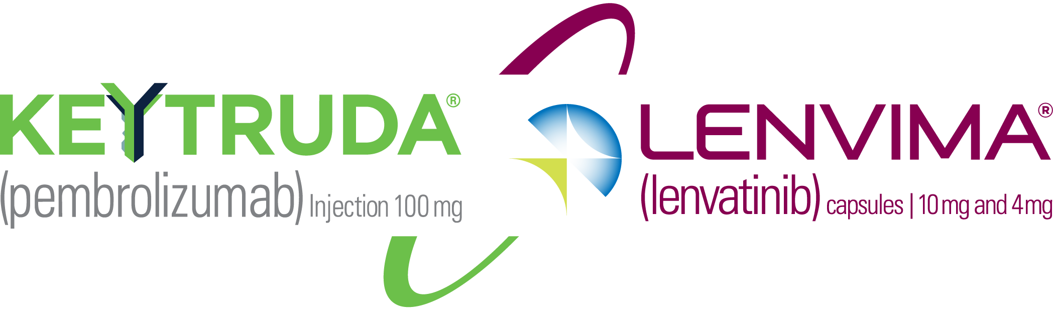 KEYTRUDA LENVIMA logo